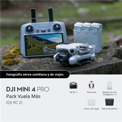 Dron DJI Mini 4 Pro RC 2 Fly More Combo (Zero Shot) Dron DJI Mini 4 Pro RC 2 Fly More Combo (Zero Shot)