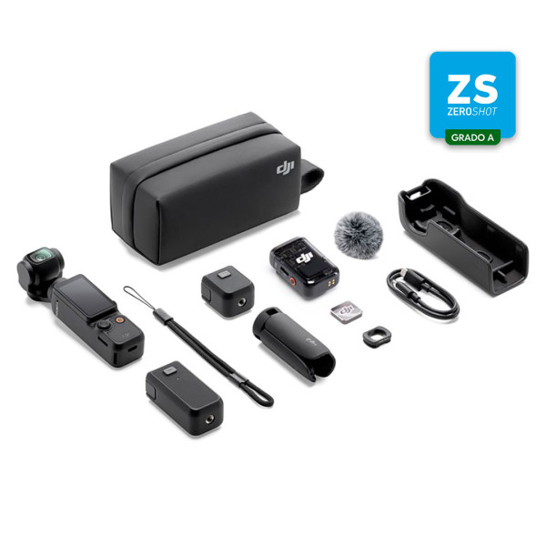 Estabilizador DJI Osmo Pocket 3 Creator Combo (Zero Shot GRADO A)