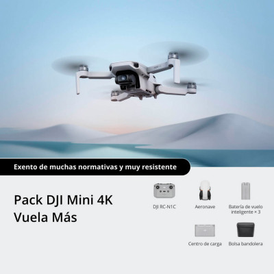 Dron DJI Mini 4K Fly More Combo (Zero Shot GRADO C) Dron DJI Mini 4K Fly More Combo (Zero Shot GRADO C)