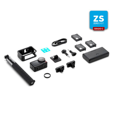 Cámara DJI Osmo Action 5 Pro Adventure Combo (Zero Shot GRADO C)