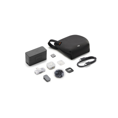 Micro DJI Mic Mini 2 (1TX + 1 Mobile RX + Estuche de carga)