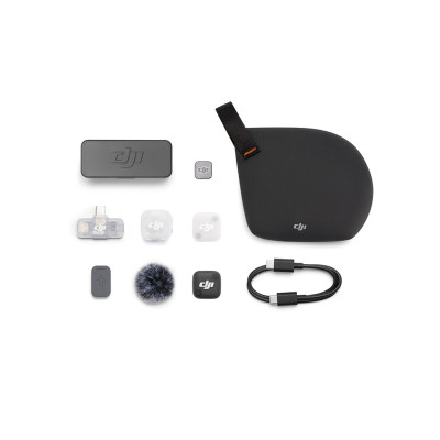 Micro DJI Mic Mini 2 (1TX + 1 Mobile RX + Estuche de carga)