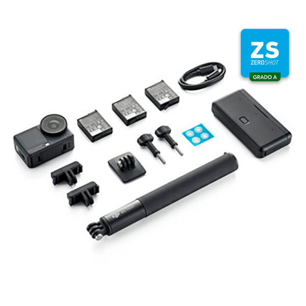 Cámara DJI Osmo Action 6 Adventure Combo (Zero Shot GRADO A)