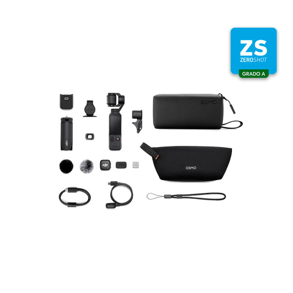 Estabilizador DJI Osmo Pocket 4 Creator Combo (Zero Shot GRADO A)