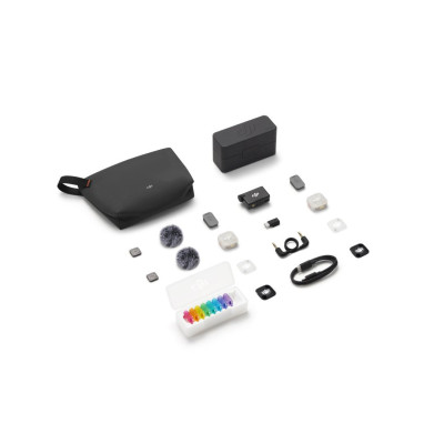 Micro DJI Mic Mini 2S (2 TX + 1 RX + Estuche de carga)
