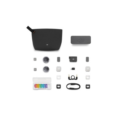 Micro DJI Mic Mini 2S (2 TX + 1 RX + Estuche de carga)