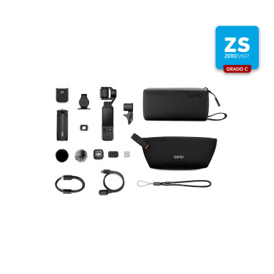 Estabilizador DJI Osmo Pocket 4 Creator Combo (Zero Shot GRADO C)