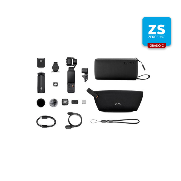 Estabilizador DJI Osmo Pocket 4 Creator Combo (Zero Shot GRADO C)